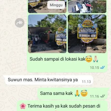 Pengiriman Papan Bunga Duka Kelet Keling
